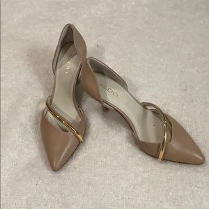 Aldo Shoes - Nude Heel Aldo Shoes - Nude Heel
